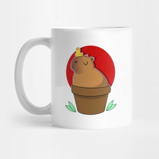 Capy in pot Mug